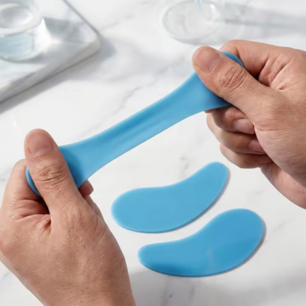 blue skinpop silicone eye patch