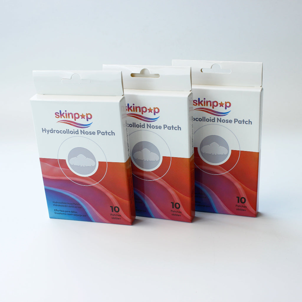 skinpop hydrocolloid nose patch box